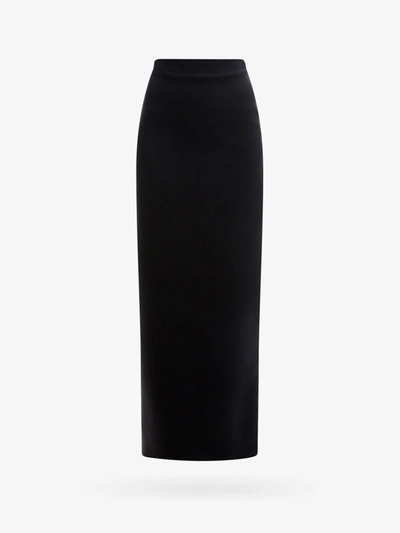 Shop Ann Demeulemeester Skirt In Black