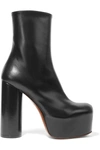 VETEMENTS Leather Platform Boots