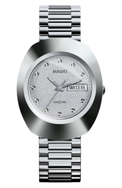 Shop Rado Original Bracelet Watch, 35mm In Light