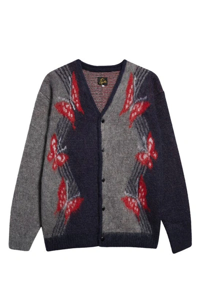 Needles Mohair Cardigan In Multi-colored | ModeSens