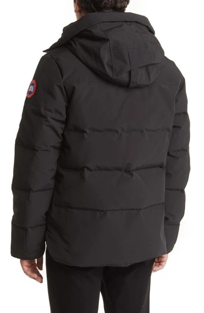 Canada Goose Macmillan Water Repellent 625 Fill Power Down Parka In Black