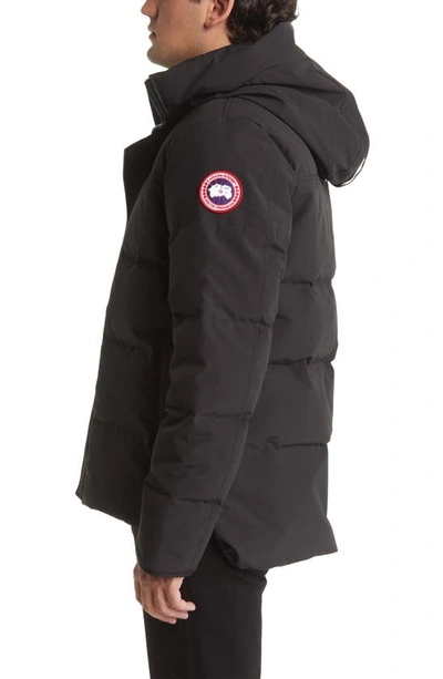 Canada Goose Macmillan Water Repellent 625 Fill Power Down Parka In Black