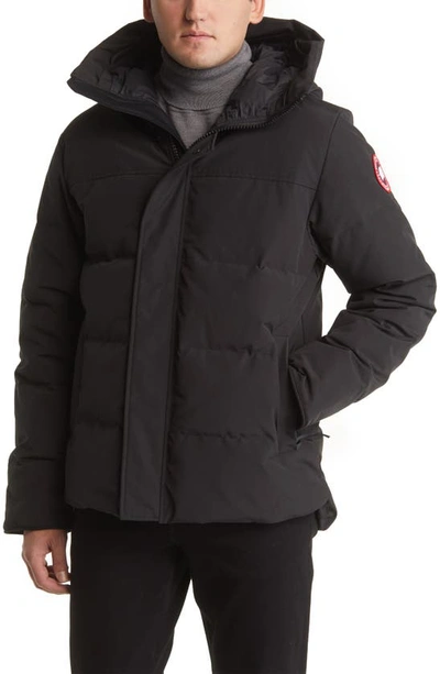 Canada Goose Macmillan Water Repellent 625 Fill Power Down Parka In Black