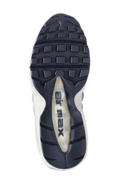 Shop Nike Kids' Air Max 95 Recraft Gs Sneaker In White/ Silver/ Pure Platinum