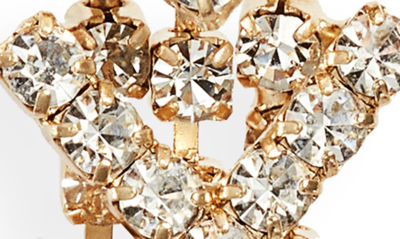 Shop Gas Bijoux Triana Crystal Drop Earrings In Gold
