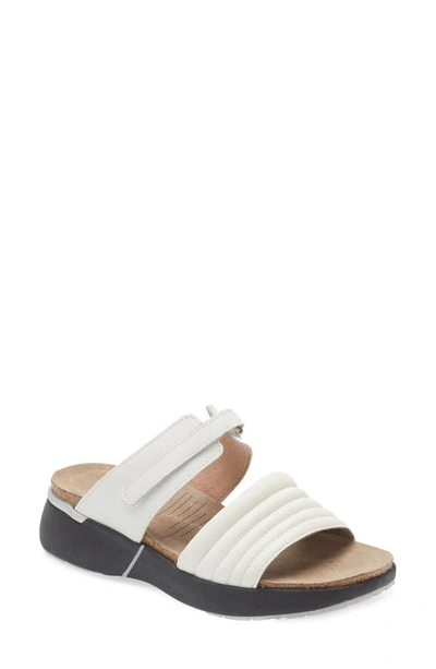 Shop Naot Vesta Sandal In Soft White Leather