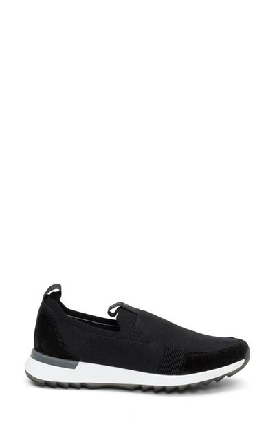 Shop Ara Veronica Waterproof Slip-on Shoe In Black