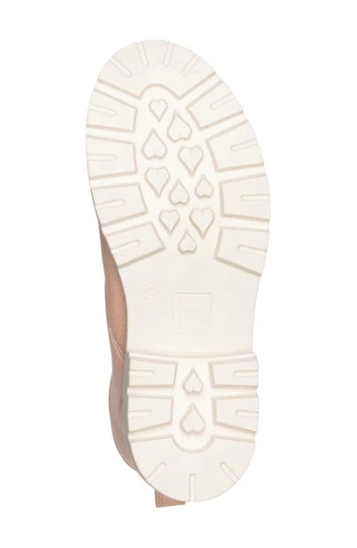 Ara Waterproof Lace-up Boot In Nude