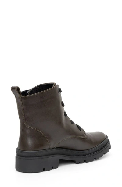 Shop Ara Waterproof Lace-up Boot In Forest