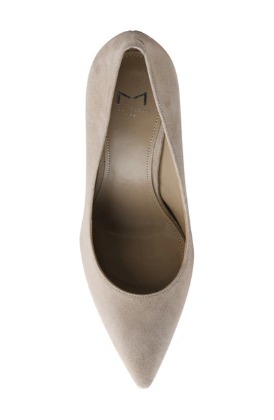 Shop Marc Fisher Ltd Abilene Pointed Toe Pump In Taupe Suede