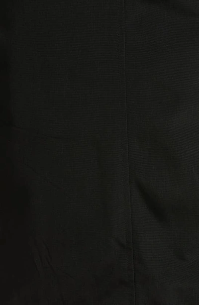 Gallery Water Resistant Rain Jacket In Black