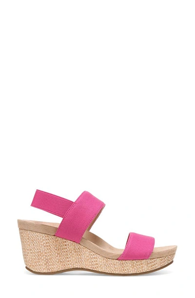 Lifestride Delta Wedge Sandal In Pink