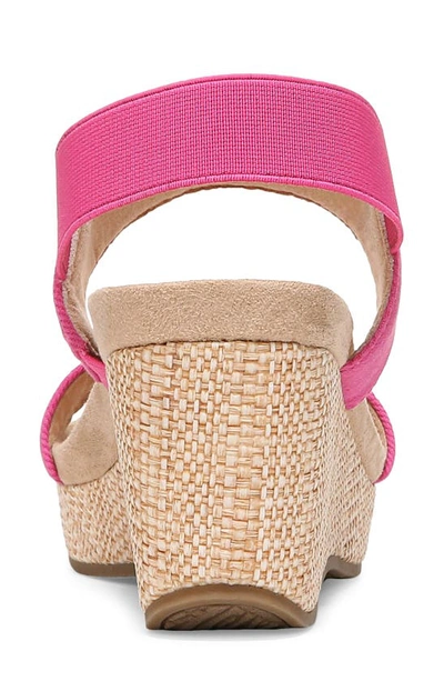 Lifestride Delta Wedge Sandal In Pink