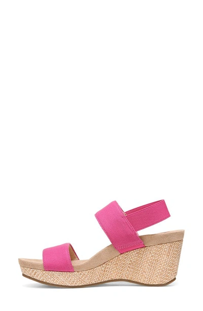 Lifestride Delta Wedge Sandal In Pink