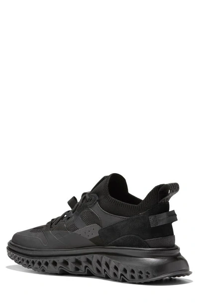 Shop Cole Haan 5.0 Zerogrand Wrk Sneaker In Black/ Pavement