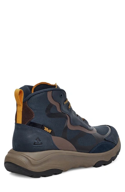 Teva Geotrecca Rp Waterproof Hiking Boot In Total Eclipse/ Adobe
