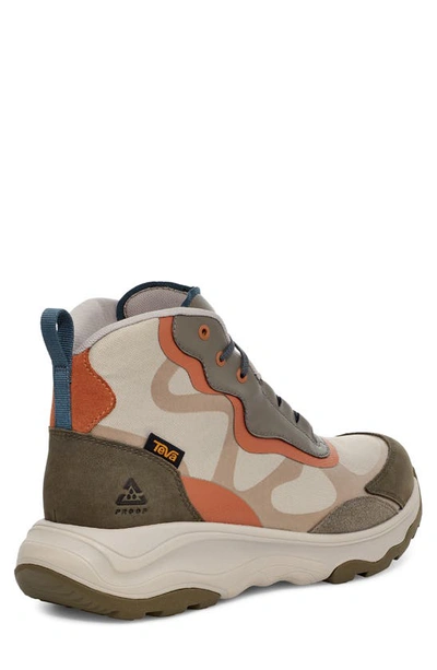 Teva Geotrecca Rp Waterproof Hiking Boot In Chateau Grey/ Bungee