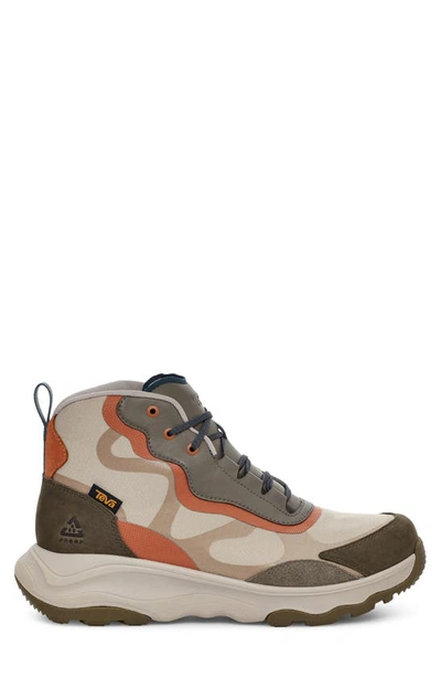 Teva Geotrecca Rp Waterproof Hiking Boot In Chateau Grey/ Bungee