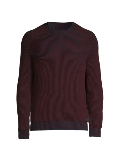 Shop Sease Men's Reversible Dinghy Cashmere Sweater In Navy Blue