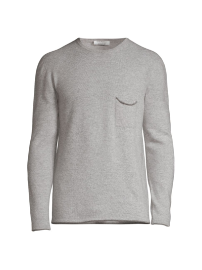 Shop Sease Men's Shore 2.0 Cashmere Sweater In Lead Grey