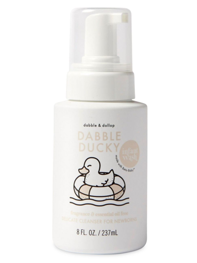 Shop Dabble & Dollop Dabble Ducky Infant Wash In White