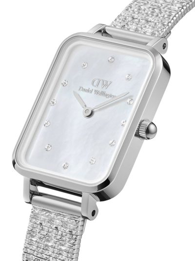 Daniel Wellington Quadro Pressed Studio Lumine 26mm In White