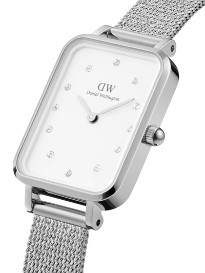 Daniel Wellington Quadro Pressed Studio Lumine 26mm In White