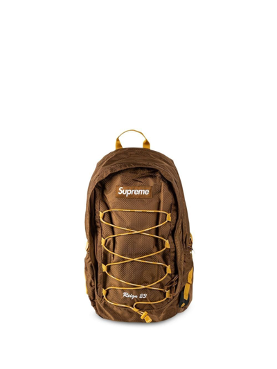 Supreme backpack online gold