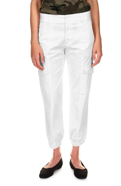 Shop Sanctuary Rebel Crop Stretch Cotton Pants In Brilliant White