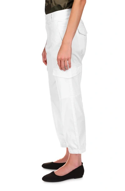 Shop Sanctuary Rebel Crop Stretch Cotton Pants In Brilliant White