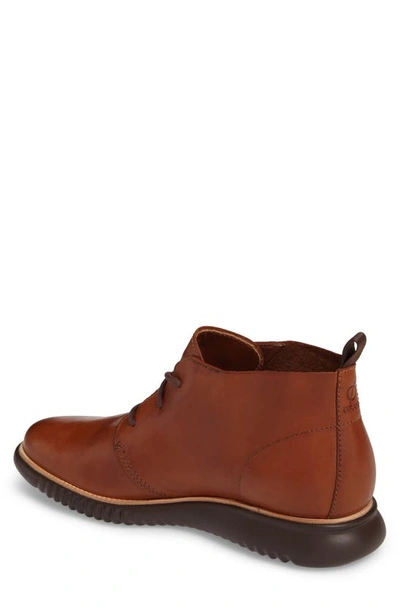 Shop Cole Haan 2.zerogrand Chukka Boot In British Tan/ Java Leather