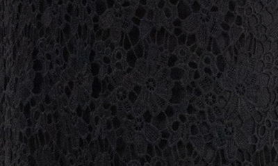 Shop Nina Leonard Crochet Lace Sheath Dress In Black