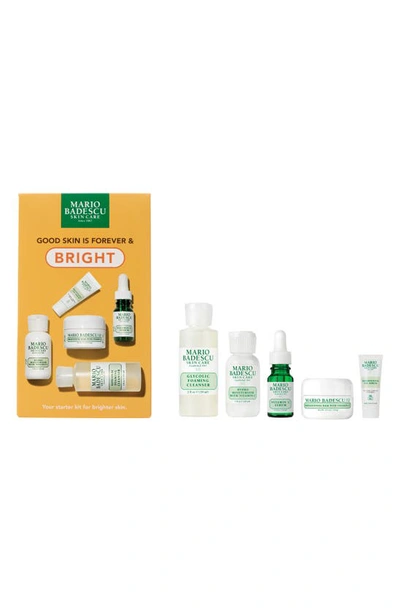 Shop Mario Badescu Good Skin Is Forever & Bright Radiance Set $61 Value