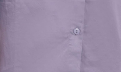 Everyday Ritual Rick Cotton Sleep Shirt In Violet