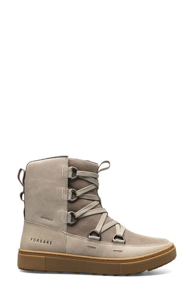 Shop Forsake Lucie Insulated Waterproof Bootie In Oatmeal