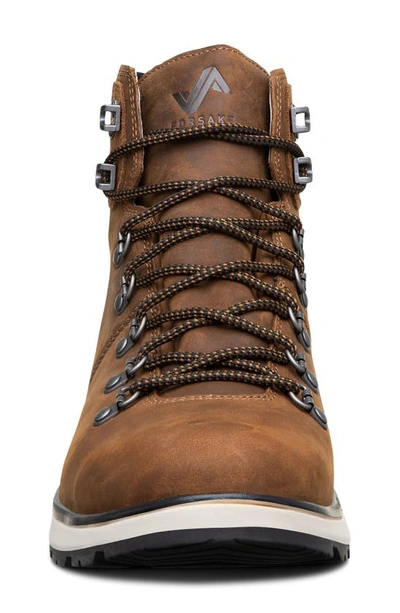 Shop Forsake Davos High Waterproof Hiking Boot In Toffee