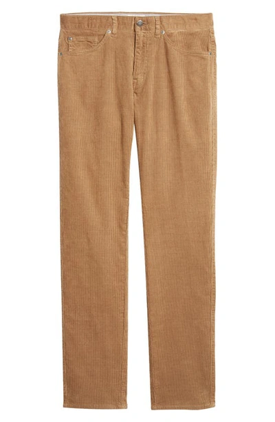 Shop Peter Millar Superior Soft Corduroy Five Pocket Pants In Khaki