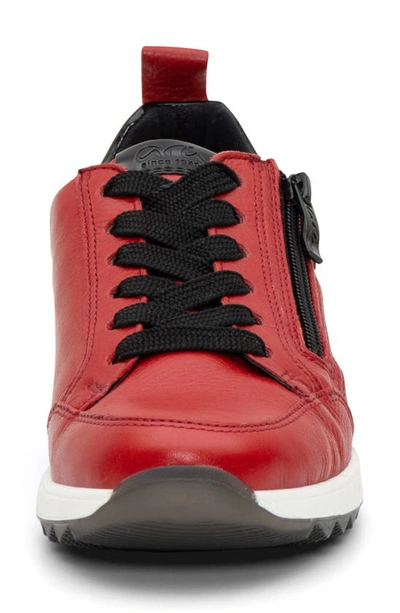 Ara Victoria Gore-tex® Waterproof Sneaker In Red