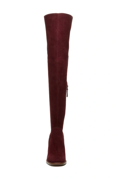 Kelsi Dagger Brooklyn Logan Over The Knee Boot In Garnet