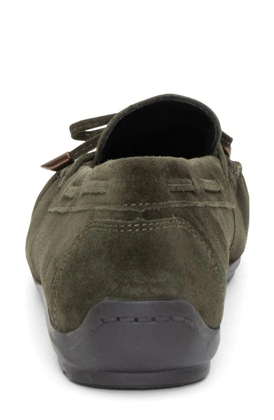 Shop Ara Amarillo Leather Driving Shoe In Forest