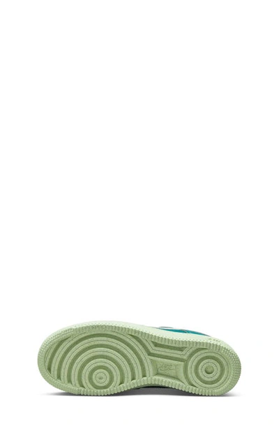 Nike Force 1 Crater Next Nature Little Kids' Shoes In Spruce/ Volt/ Volt/ Phantom