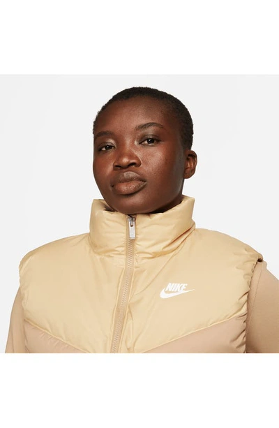 Nike Sportswear Therma-fit Windrunner 550-fill Power Down Vest In Brown |  ModeSens