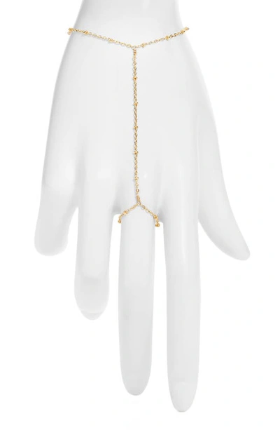 Shop Vidakush Tinkerbell Hand Chain In Gold