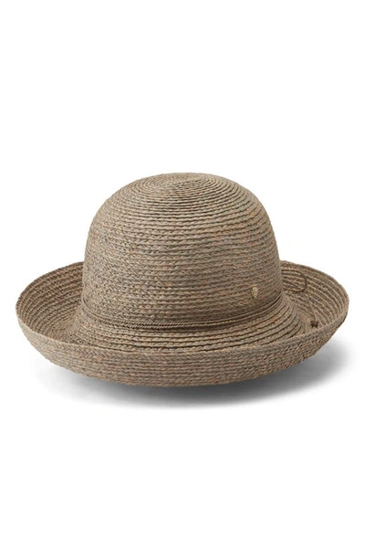 Shop Helen Kaminski Prima 10 Raffia Hat In Eclipse Melange