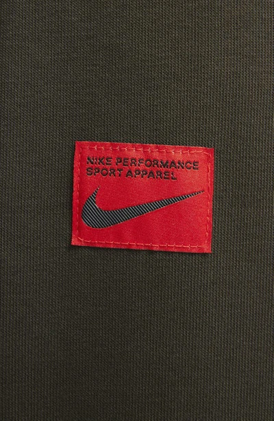 NIKE DRI-FIT TAPERED FLEECE RUNNING PANTS 