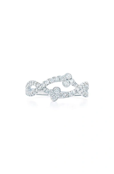 Shop Kwiat Jasmine Diamond Ring In White Gold
