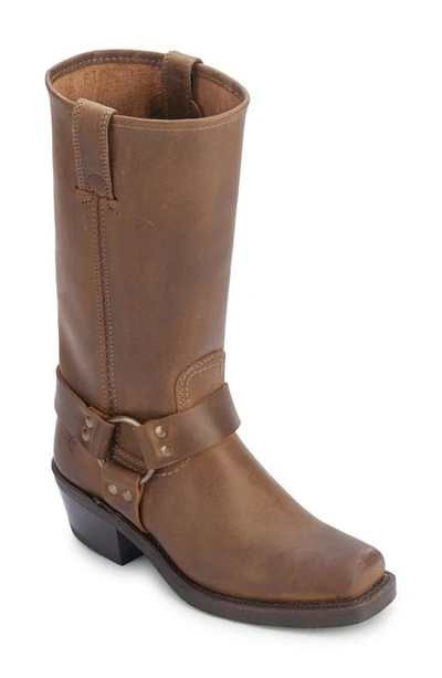 Shop Frye Harness 12r Boot In Tan - Crazy Horse Leather
