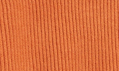 Shop Schott Ribbed Raglan Sleeve Wool Sweater In Rust