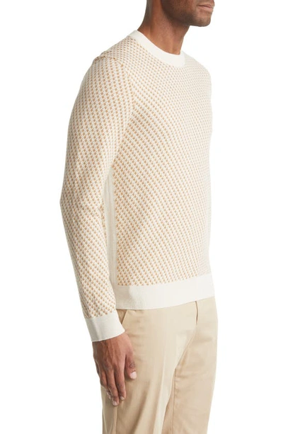 HUGO BOSS LACRIMO CREWNECK VIRGIN WOOL SWEATER 