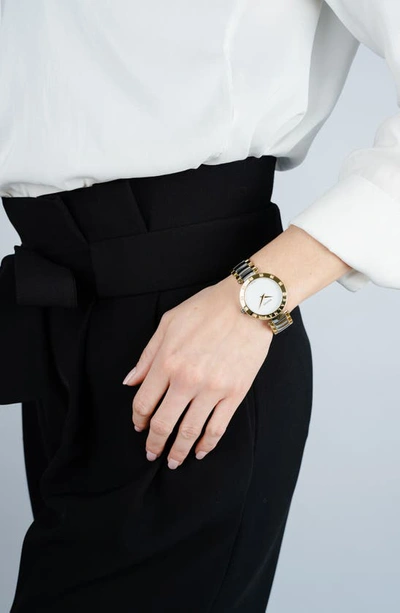 Balmain Watches Bijou Diamond Two-tone Bracelet Watch, 33mm In Two Tone